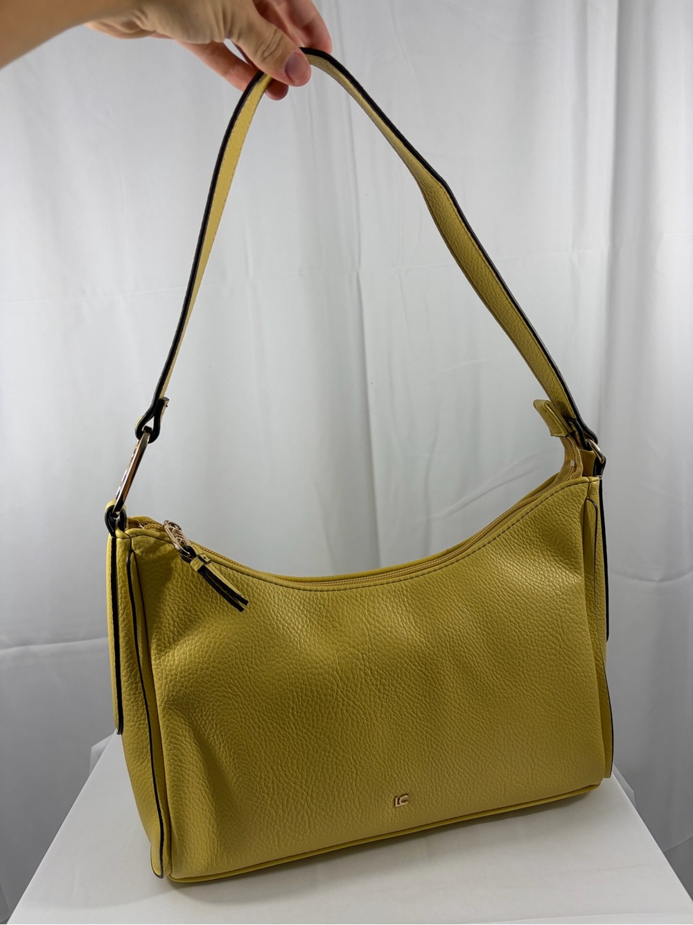 Liz Claiborne Yellow and Gold Shoulder Bag - Women's Handbag